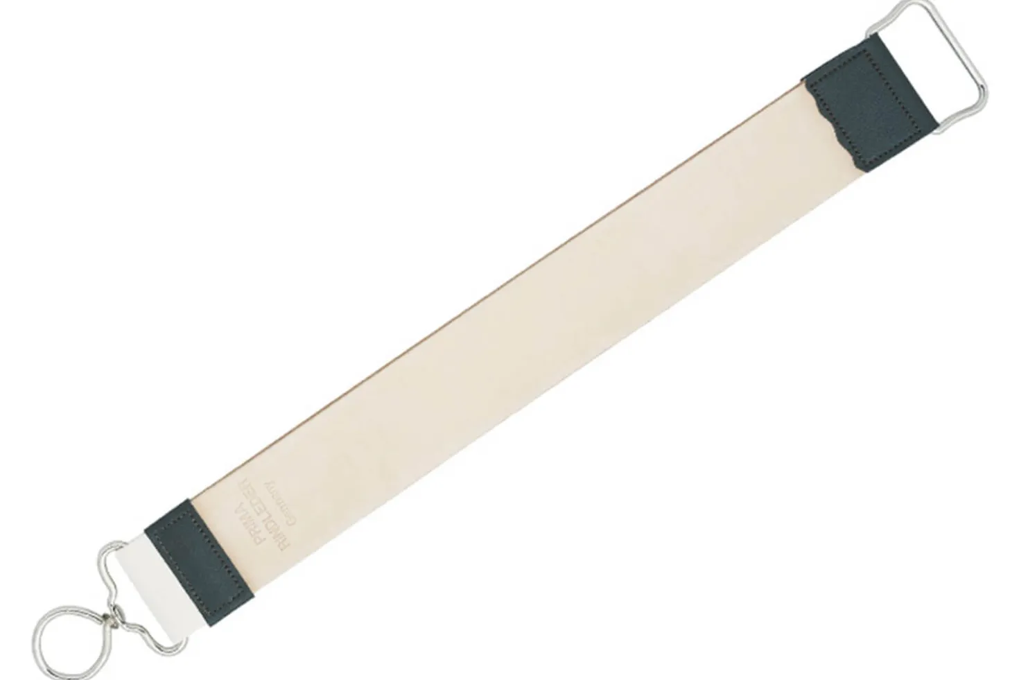 Cuir à rasoir lanière HEROLD 1 côté tissu 1 côté peau 35cm