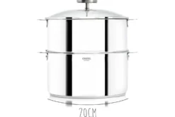 Cuiseur Cristel Biome cuisson saine diamètre 20cm