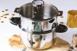 Cuiseur Cristel Biome diamètre 24cm cuisson saine