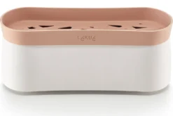 Cuiseur à pâtes rapide Lékué Quick Pasta en silicone platinum