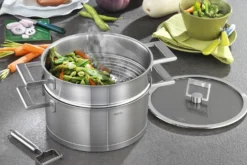 Cuit vapeur Cristel Strate Fixe universel en acier inox 18/10