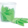 Décors en azyme 24 feuilles vertes Scrapcooking