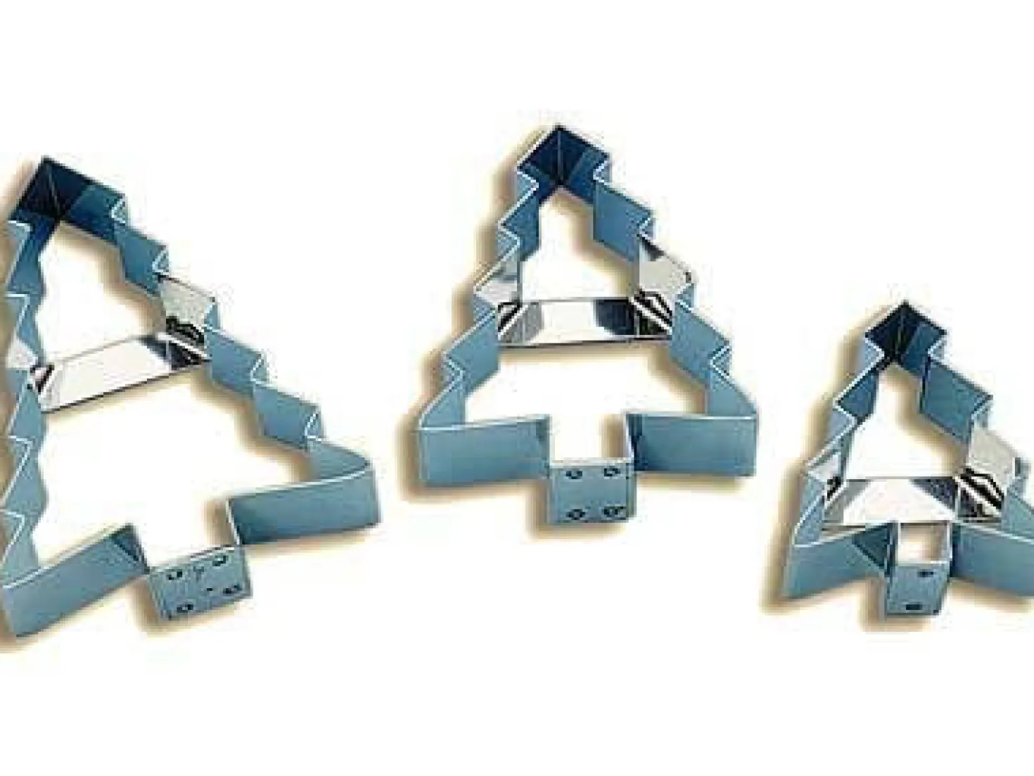 Découpoir sapin de Noël Mallard acier inox
