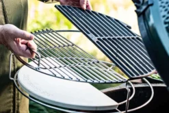 Demi grille en fonte pour barbecue Big Green Egg Large