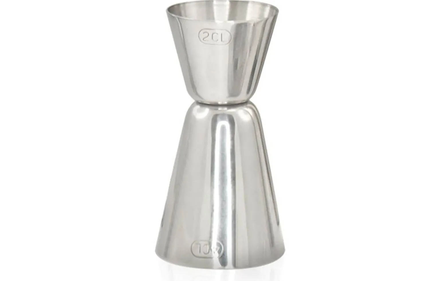 Doseur cocktail Pulltex acier inoxydable 2 et 4 cl