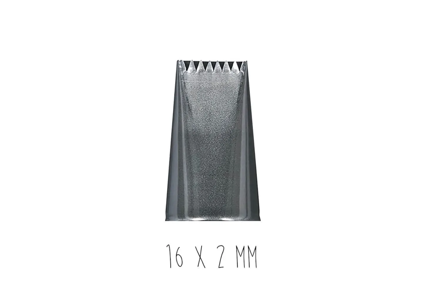 Douille à bûche plate De Buyer inox