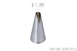 Douille Saint Honoré De Buyer inox