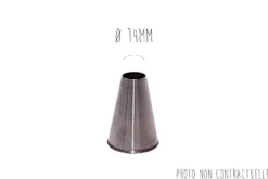 Douille unie De Buyer inox - De 2 à 20mm