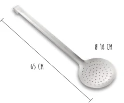 Ecumoire monobloc professionnelle acier inox 18/10 diamètre 18cm Matfer