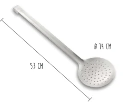 Ecumoire monobloc professionnelle acier inox 18/10 diamètre 14cm Matfer
