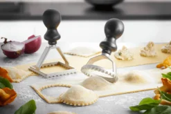 Emporte-pièce à ravioli Gefu Liguri rond en zinc et ABS