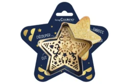 Emporte pièce Scrapcooking avec embosseur bois - Plusieurs formes Noël