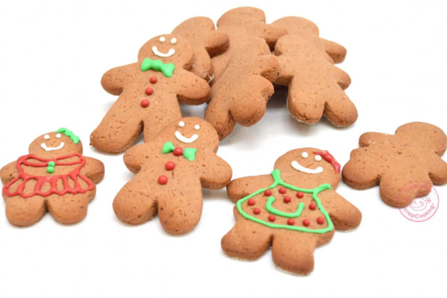 4 emporte-pièces Scrapcooking en inox - Bonhomme pain d'épice