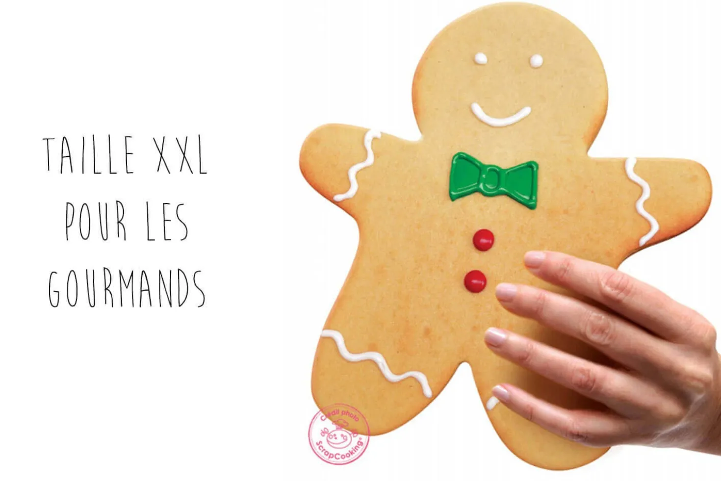 Emporte pièce XXL Scrapcooking en inox - Différentes formes