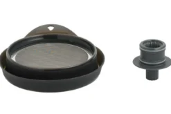 Entonnoir filtrant Mastrad pliable noir en silicone