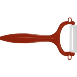 Eplucheur céramique rasoir Kyocera rouge lame 4cm