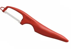 Eplucheur céramique vertical Kyocera rouge double lame