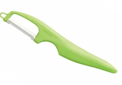 Eplucheur céramique vertical Kyocera vert double lame