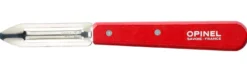 Eplucheur Opinel lame microdentée 6cm acier inox manche rouge