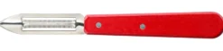 Eplucheur Opinel lame microdentée 6cm acier inox manche rouge