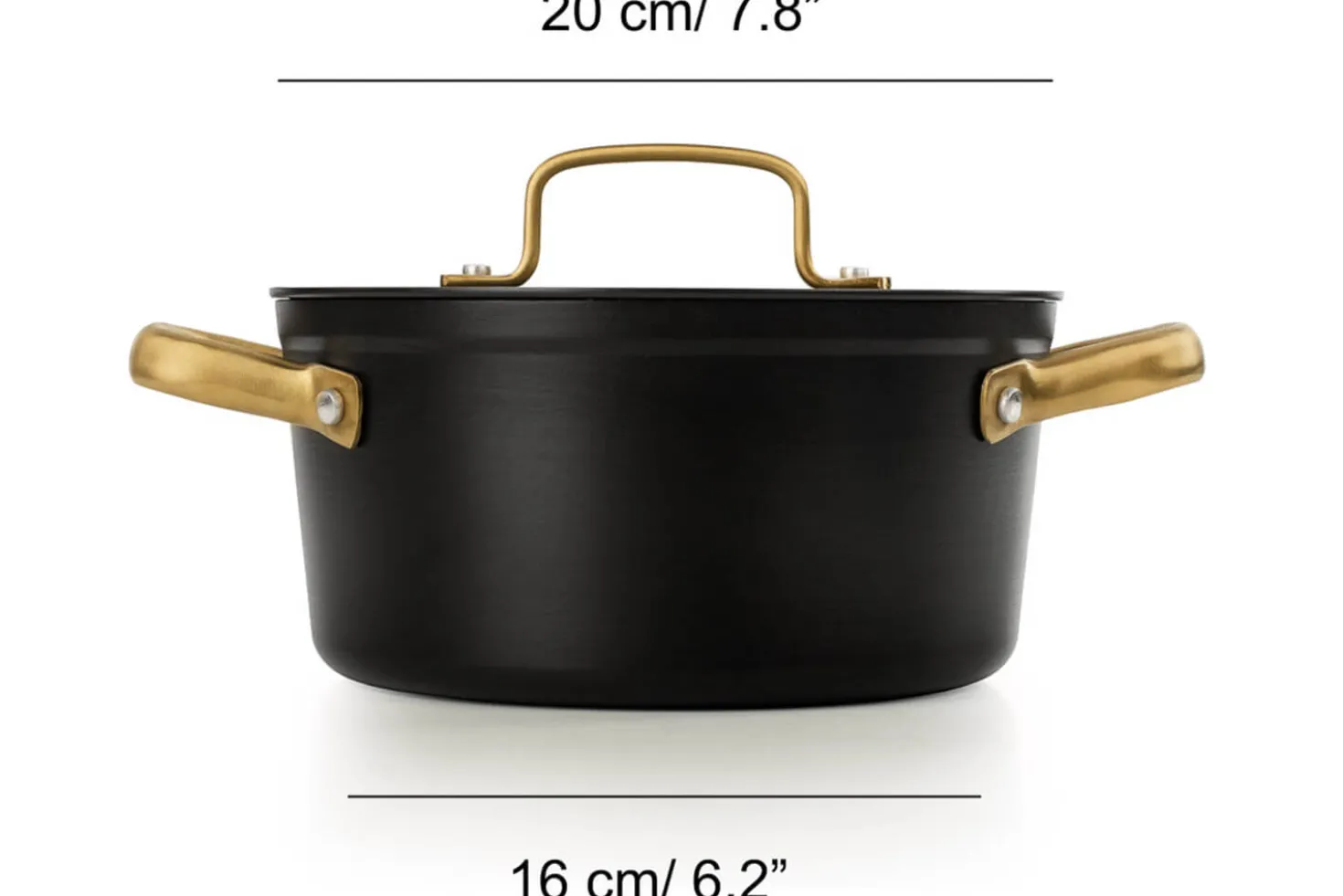 Faitout antiadhésif Arcos Samoa Iconic 20cm