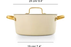 Faitout antiadhésif Arcos Samoa Iconic 24cm