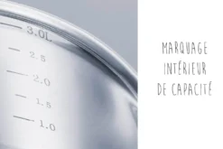 Faitout Beka Chef en inox avec couvercle