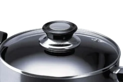 Faitout Beka Pro Induc revêtement céramique antiadhérent + couvercle en verre