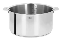 Faitout Cristel Casteline amovible en inox 5 plis