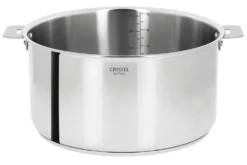 Faitout Cristel Casteline amovible en inox 5 plis