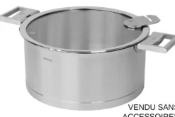 Faitout Cristel Strate Amovible en acier inox 18/10