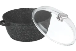 Faitout en fonte Pradel Excellence Premium 24cm façon pierre tous feux/ induction