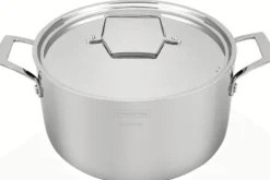 Faitout Tarmontina Grano 4,4L en inox triple couche 24cm