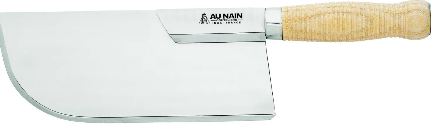 Feuille de boucher AU NAIN lame 26cm 920Gr manche buis