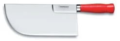 Feuille de boucher renforcée Bargoin rouge dos droit 26cm 0.84 Kg