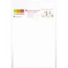 6 feuilles azyme striées blanches spécial nougat Scrapcooking