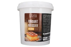 Fondant pâtissier blanc Patisdécor 1Kg