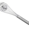 Fouet de cuisine 28cm acier inox 18/8 + boule inox