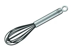 Fouet Rösle en acier inoxydable et silicone
