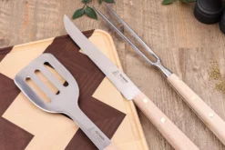 Fourchette de service pour barbecue Au Nain 48cm en hêtre
