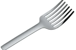 Fourchette spaghetti Alessi Tibidabo tout acier inox design par Kristiina Lassus