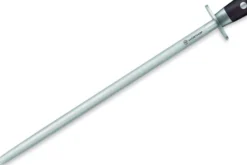 Fusil à aiguiser acier Wüsthof Ikon mèche ronde 26cm grain fin