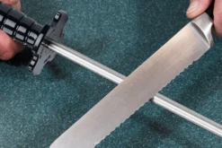 Fusil à aiguiser diamant DMT DS2F mèche ronde 30cm à grain moyen 600