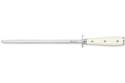 Fusil à aiguiser Wüsthof Classic Ikon blanc grain standard 26cm