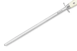 Fusil à aiguiser Wüsthof Classic Ikon blanc grain standard 26cm