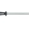 Fusil de boucher FISCHER mèche ovale 30cm grain fin manche noir et gris