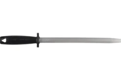 Fusil de boucher Fischer mèche ronde 30cm grain fin manche noir