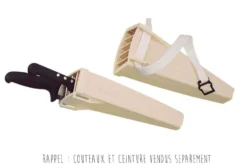Gaine d'abattoir professionnelle Fischer pour 4 couteaux