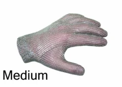 Gant de protection cotte de mailles inox ambidextre WILCO Taille M