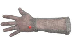 Gant Manulatex Wilco 2 gaucher en cotte de mailles avec manchette longue